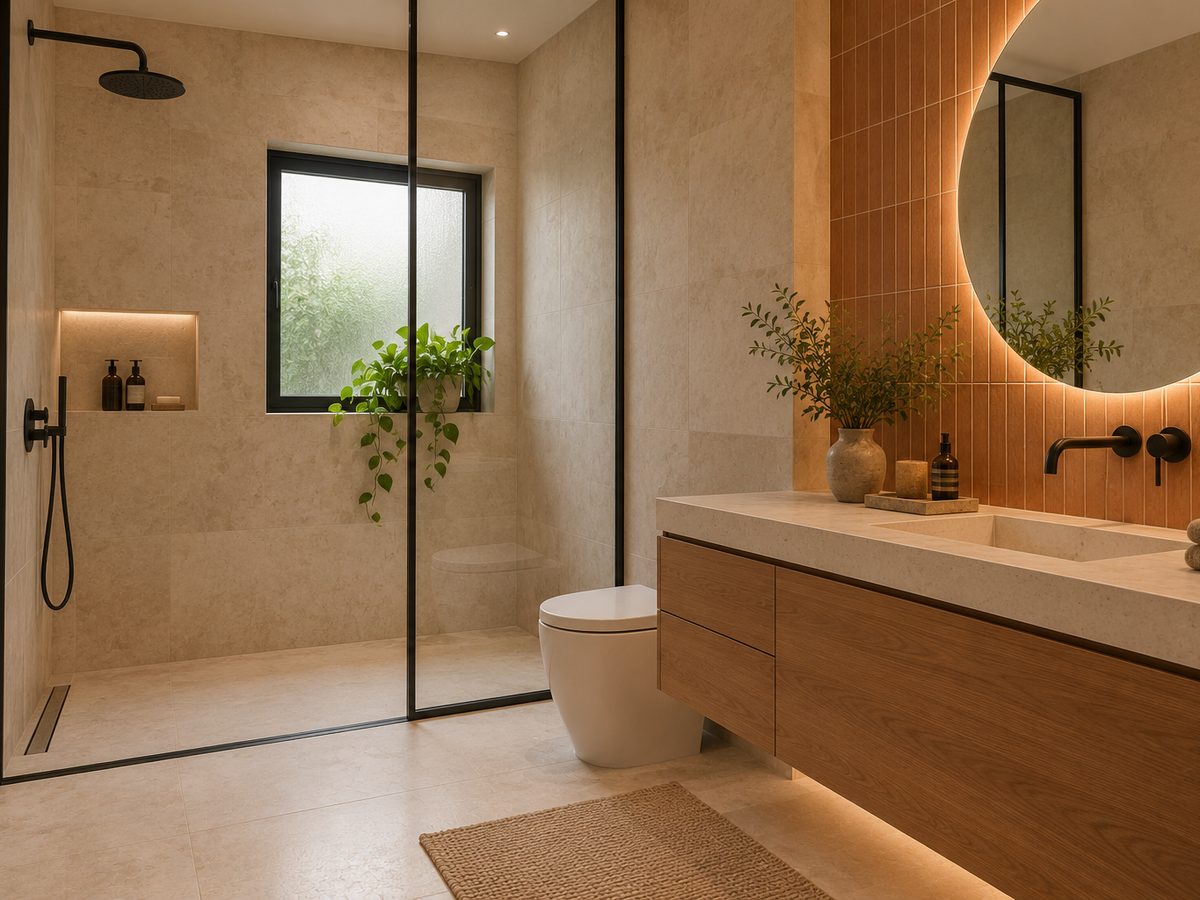 Baño remodelado